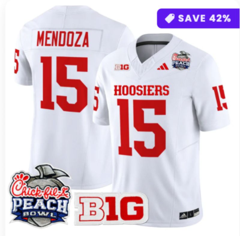 Men Ohio State Buckeyes #15 Mendoza White 3th generations Nike Limited NCAA Jersey 053